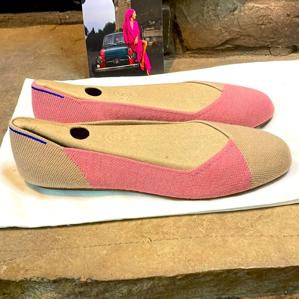 Rothy’s Camel Rose Merino Flats (Marta Ferri collaboration)